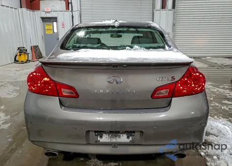 2012 Infiniti G37 z USA, uszkodzony, nr VIN JN1CV6AR6CM682381